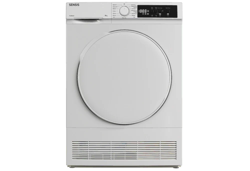 Sensis TDCF0110BW 10kg Freestanding Condenser Tumble Dryer White - B Rated