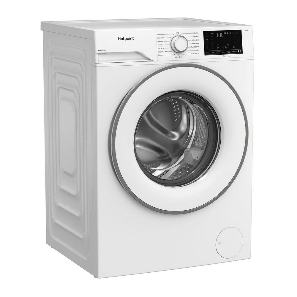 Hotpoint H101ANTISTAINUK 10kg 1400 Spin Freestanding Front Loading Washing Machine White