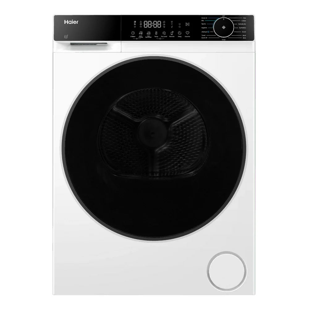 Haier X5 Plus HD90-D357AU1-UK 9kg Freestanding Heat Pump Tumble Dryer White - A++ Rated