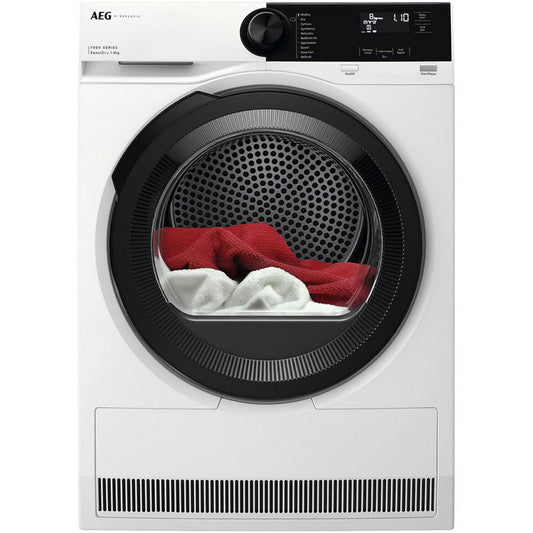 AEG Series 7000 TR728CT4B SensiDry 8kg Freestanding Heat Pump Tumble Dryer White