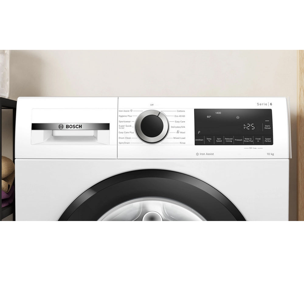 Bosch Series 6 WGG254Z1GB 10kg Washing Machine with 1400 Spin White - Ex-Display Clearance