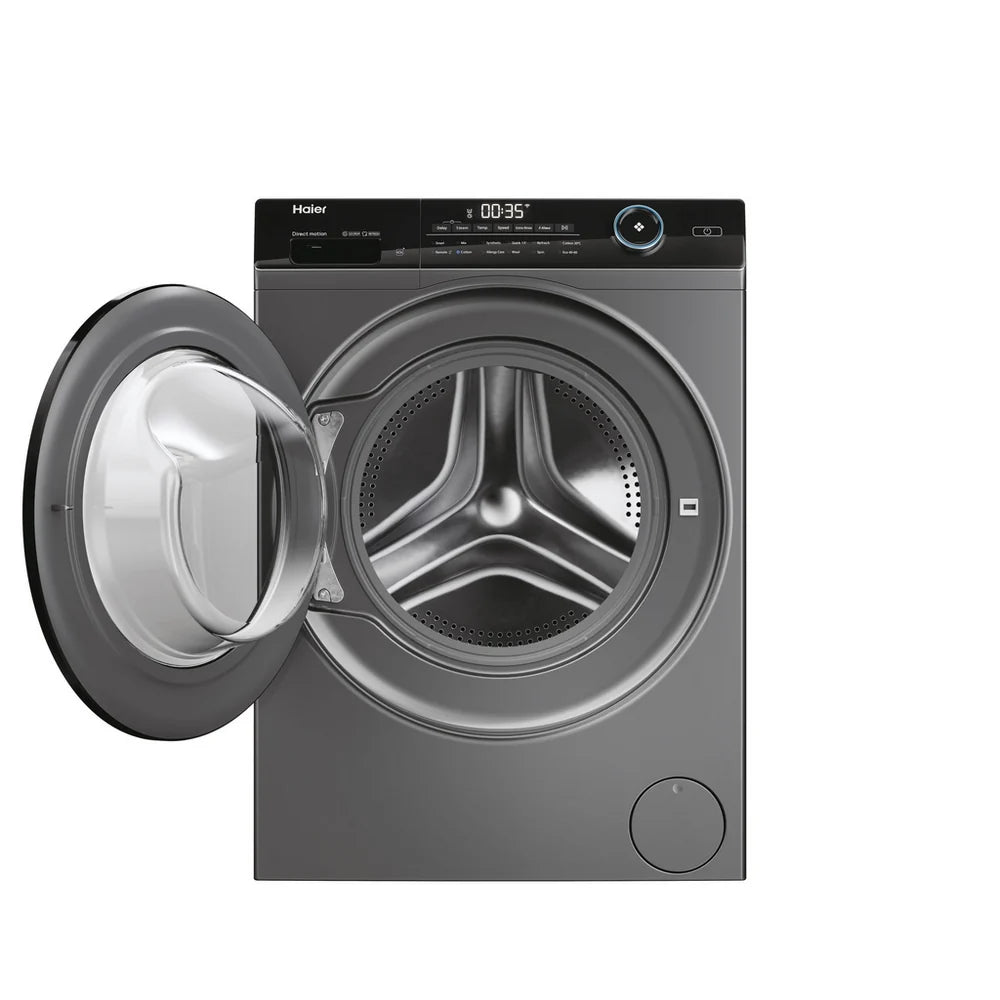 Haier HW100B-14959S8U1 10kg 1400 Spin I-Pro Series 5 Washing Machine Graphite - A Rated