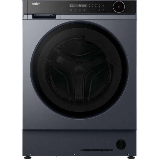 Haier Series 8 HWB100B14858GUUK Integrated 10kg 1400 Spin WiFi Connected Washing Machine Graphite - A Rated