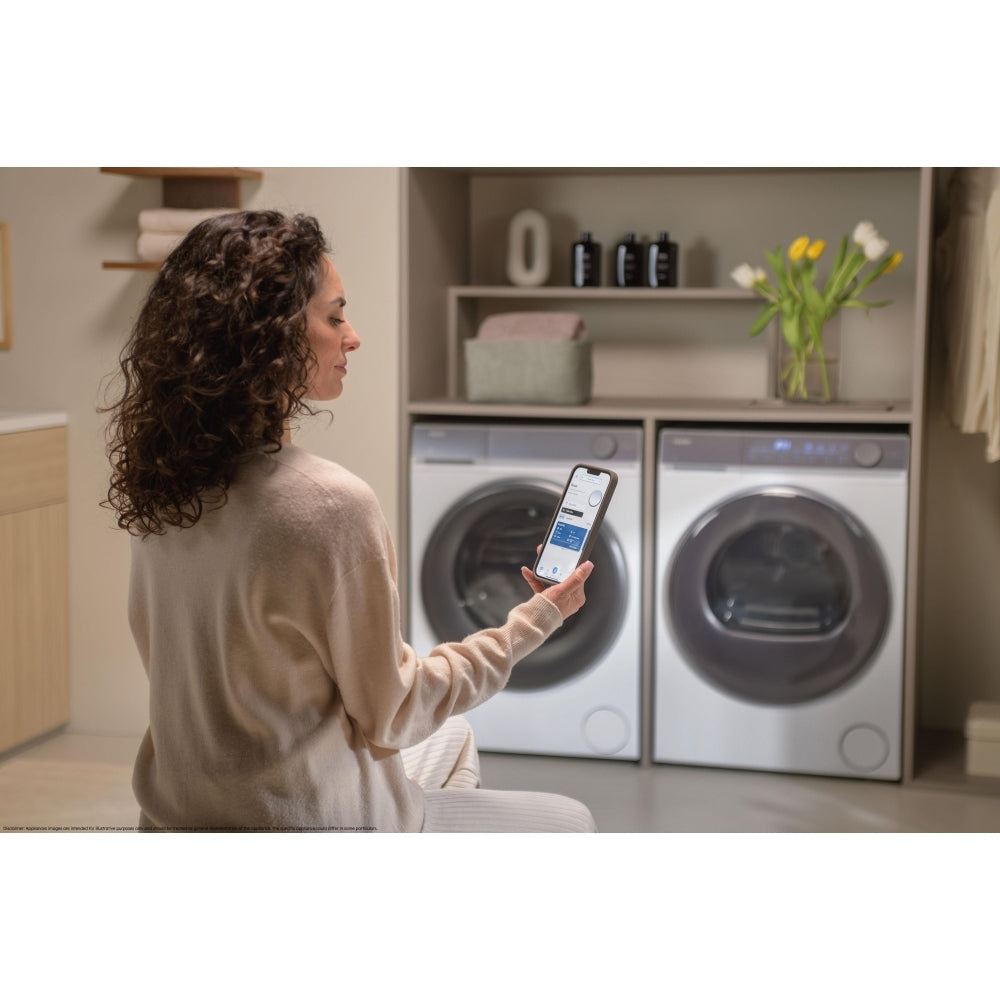 Haier X Series 7 HD100-C367U1-UK WiFi Connected 10Kg Heat Pump Tumble Dryer White - A++ Rated