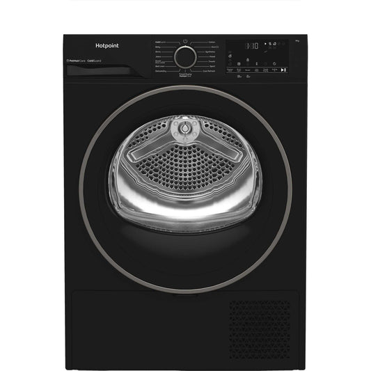 Hotpoint CHD93MBBUK 9kg Heat Pump Tumble Dryer With PetHairCare Black
