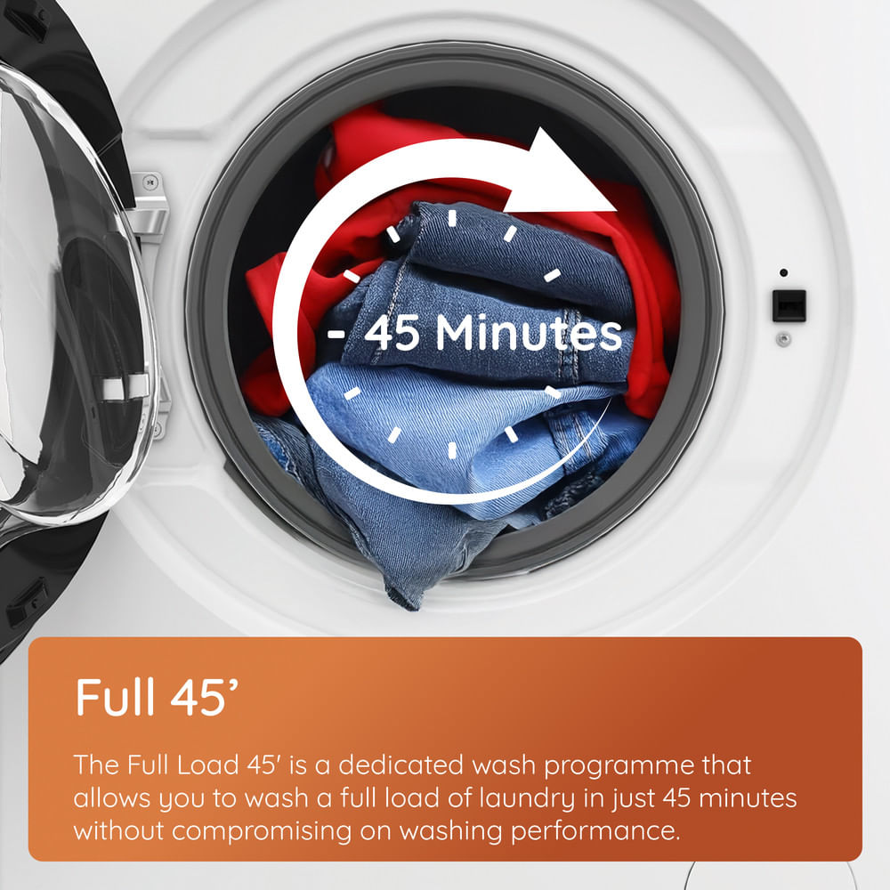 Hotpoint HP 105A CARE UK Fabric Care Pro Freestanding 10kg 1400rpm Washing Machine with HomeWhiz White HP105ACAREUK