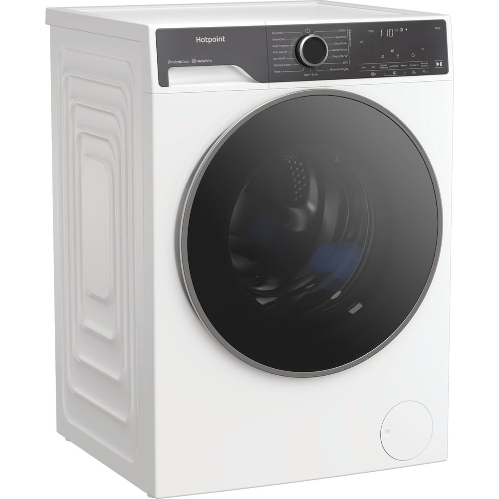 Hotpoint HP 105A CARE UK Fabric Care Pro Freestanding 10kg 1400rpm Washing Machine with HomeWhiz White HP105ACAREUK