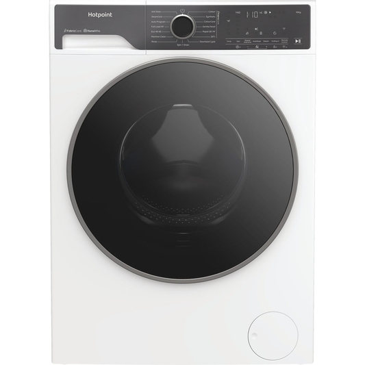 Hotpoint HP 105A CARE UK Fabric Care Pro Freestanding 10kg 1400rpm Washing Machine with HomeWhiz White HP105ACAREUK