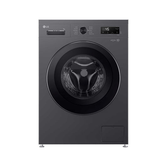 LG Series 2 Direct Drive F4X1009NMK 9kg 1400 Spin WiFi Enabled Washing Machine Black - A Rated