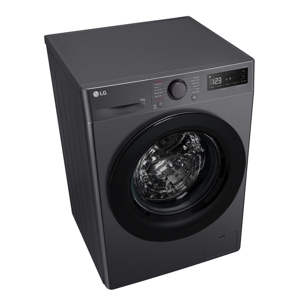 LG Series 4 AI Direct Drive F4Y510GBLN1 10kg 1400 Spin Washing Machine Slate Grey - A Rated