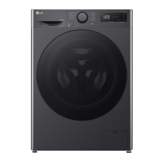 LG Series 4 Pro AI Direct Drive FWY706GBTN1 10kg/6kg 1400 Spin Washer Dryer Slate Grey - A/D Rated
