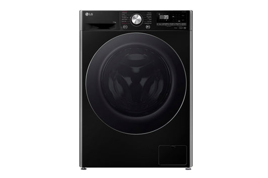 LG Series 4 Pro AI Direct Drive F4Y711NCTN1 11kg 1400 Spin Washing Machine Black - A Rated