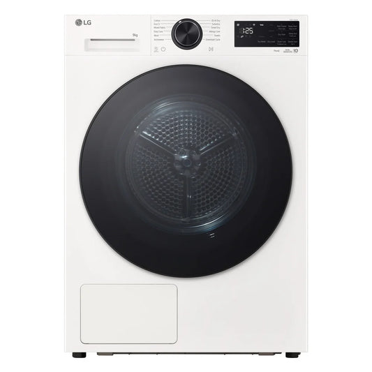 LG Series 5 RHX5009TWB 9kg Dual Inverter Heat Pump Tumble Dryer White A+++ Rated