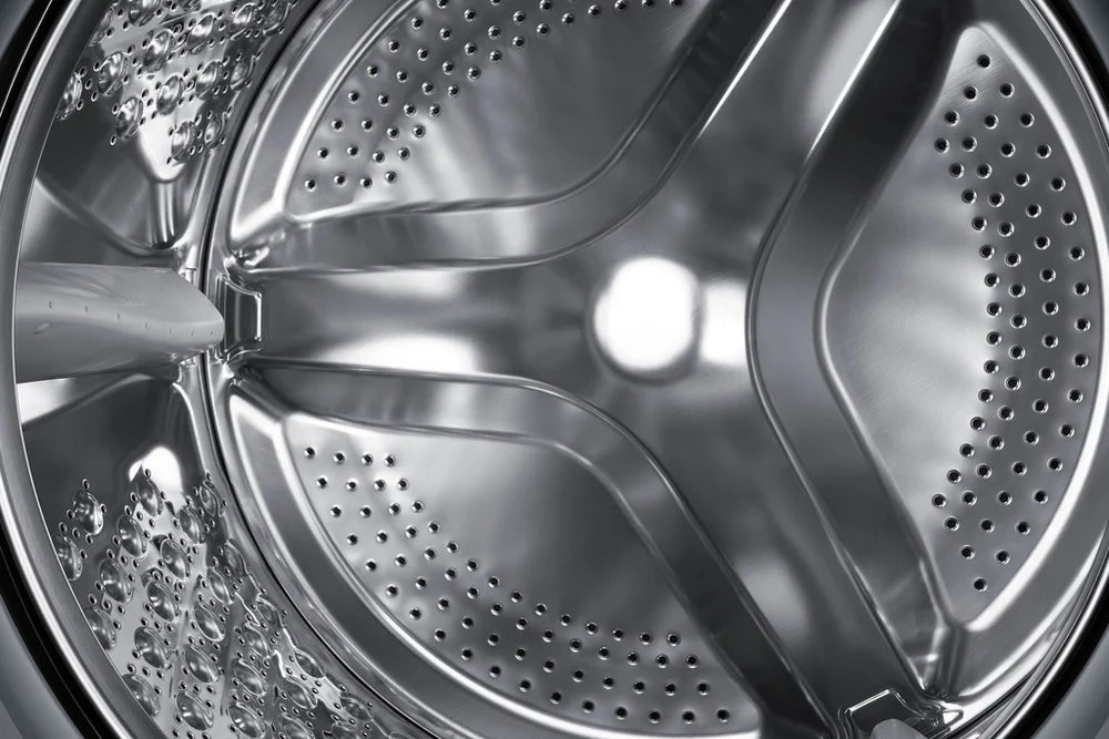 Samsung Series 5 WD90HG5U34BXEU Ecobubble AI Energy 9kg+6kg 1400 Spin Washer Dryer - Inox